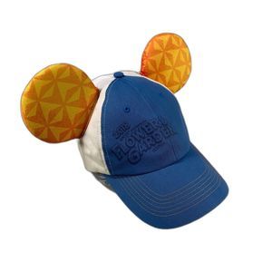 DISNEY EPCOT FLOWER AND GARDEN SHOW 2018 MICKEY EAR BASEBALL CAP HAT
